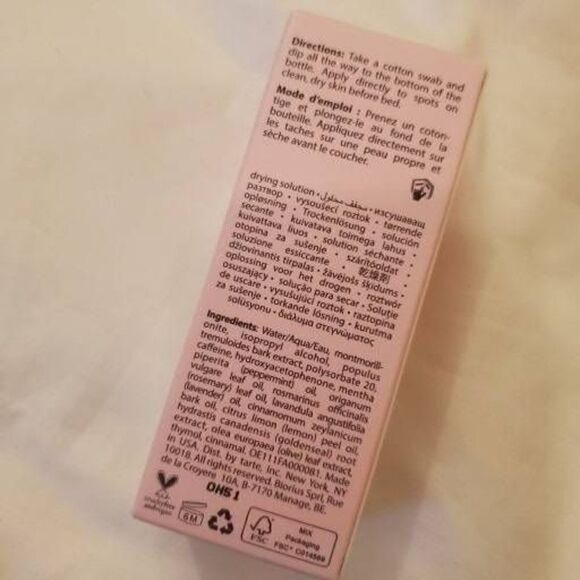 NEW Tarte Treat Yo Selfie Drying Solution Full Size - Picture 5 of 7